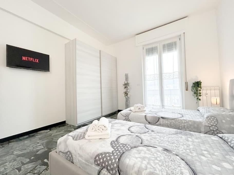 Elegant Apartment - Wifi - Smart Tv - Netflix Genova Eksteriør billede